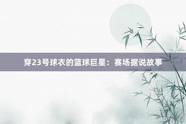 穿23号球衣的篮球巨星：赛场据说故事